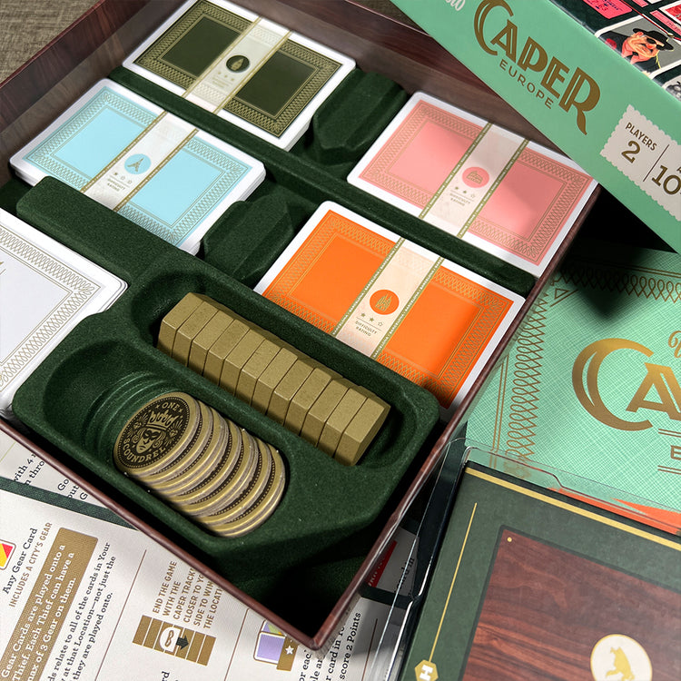 Caper Europe - um jogo de tabuleiro estratégico para dois jogadores por  Keymaster - Keymaster Games - Jogos de Tabuleiro - Magazine Luiza
