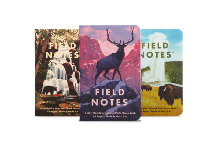 Field Notes National Parks Series