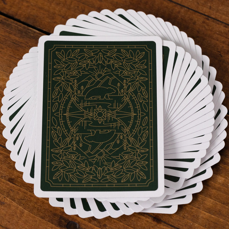 PARKS Playing Cards - Green Deck